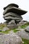 The Cheesewring stone formation on Bodmin moor