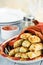 Cheesy Asiago Breadsticks and Dip