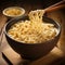 Cheesy Noodles With Chopsticks: A Majestic And Melting Delight