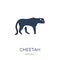 Cheetah icon. Trendy flat vector Cheetah icon on white background from animals collection