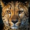 Cheetah Print: Hyper-realistic Portrait In Ingrid Baars Style