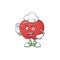 Chef apple fruit character mascot for health dessert