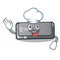 Chef button shift on a keyboard mascot