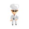 Chef character creation Illustration Template Pose Glasses