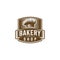 Chef hat, vintage bakery logo Ideas. Inspiration logo design. Template Vector Illustration. Isolated On White Background