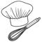Chef Hat and Whisk