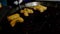 Chef making Youtiao in Hot Frying Pan in Local Market, Traditional Fried Dough Food. Chinese Cruller