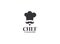 Chef mustache cook logo icon hat toque, chefs hat vector flat style brand mustach beard styling