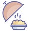 Chef platter Isolated Vector icon which can easily modify or edit