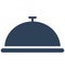 Chef platter Vector icon which can be easily modified or edit