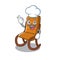Chef rocking chair isolated in the character