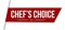 Chef`s choice banner design