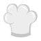 chef\'s hat front view, graphic