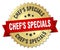 chef`s specials 3d gold badge