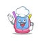 Chef school bag character cartoon