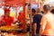 Chef serving food at Street Food Festival Alba Iulia