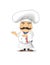 Chef vector illustration for animation, games, different poses, kitchen