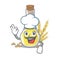 Chef wheat germ oil the mascot shape