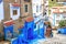 Chefchaouen, a city with blue painted houses. A city with narrow, beautiful, blue streets