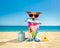 Chek in boarding pass summer dog