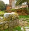 chellah in morocco africa the old roman deteriorated monument a