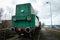 Chelm, Lubelskie, Poland - March 17,2019: Locomotive standing at railway station