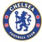 Chelsea football club logo editorial illustrative on white background