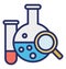 Chemical analysis Isolated Vector icon which can easily modify or edit