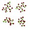 Chemical Compound Structure of Molecules