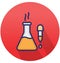 Chemical dropper Isolated Vector icon that can easily modify or edit