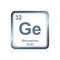 Chemical element germanium from the Periodic Table