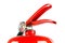 Chemical fire extinguisher isolated, with clipping path