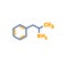 Chemical formula amphetamine doodle icon, vector illustration