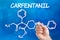 The chemical formula of Carfentanil