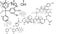 Chemical formula consisting of benzene rings. 4K