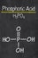 Chemical formula of Phosphoric acid