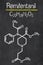 Chemical formula of Remifentanil