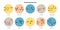 Chemical formulas of neurotransmitters