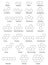 Chemical formulas of polycyclic aromatic hydrocarb