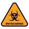 Chemical hazard icon