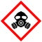 Chemical hazard warning sign