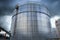 Chemical industry with fuel storage tank