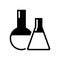 Chemical lab vector icons set. laboratory illustration sign collection. Chemistry and biotechnology symbol.