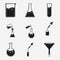 Chemical Laboratory Related Icons