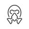 Chemical mask icon