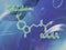 Chemical molecular formula of the hormone Melatonin i . Infographics. Abstract bright glitter blue background