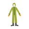 Chemical safety full-body suit