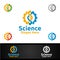 Chemical Science and Research Lab Logo for Microbiology, Biotechnology, Chemistry, or Education Design