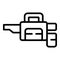 Chemical sprayer tool icon outline vector. Pesticide spray