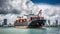 A Chemical Tanker\\\'s Dockside Dance of Loading and Bunkering Operations in the Port. Generative AI